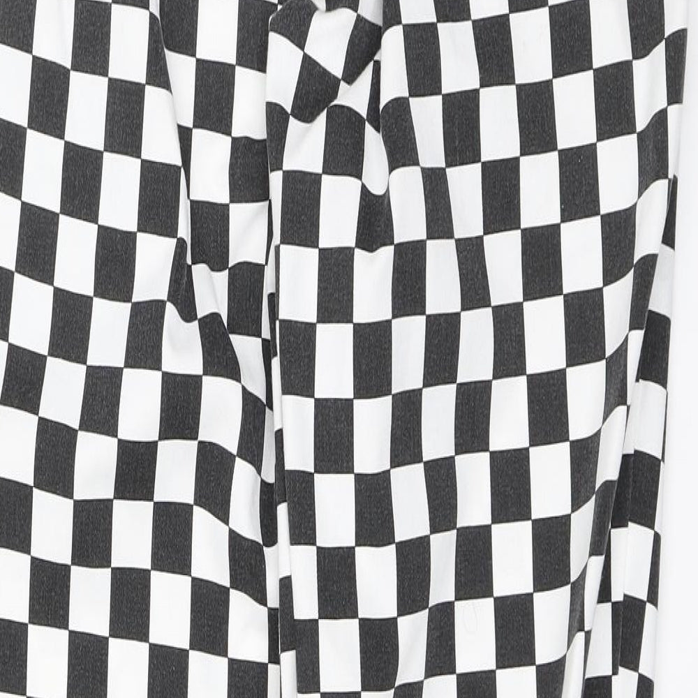 Womens UK Size L Preworn Regular Fit White Trousers