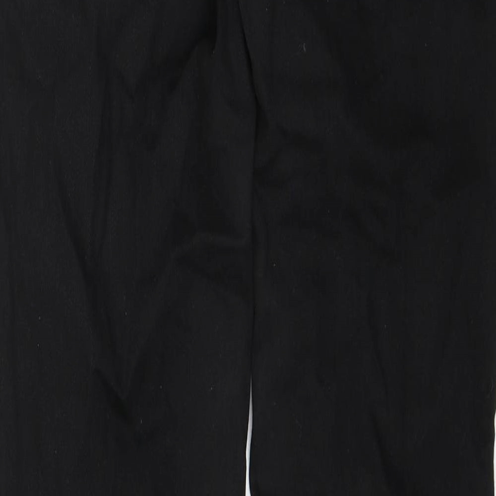 Fit Squin Womens Black Denim Skinny Jeans Size 30 in L30 in