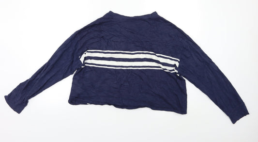 Womens UK Size S Hollister Blue Pullover Jumper