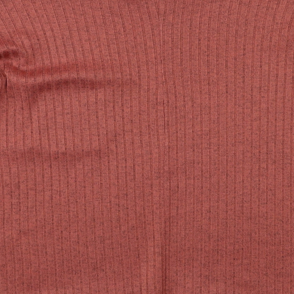 Primark Womens Orange Pullover Jumper Size S