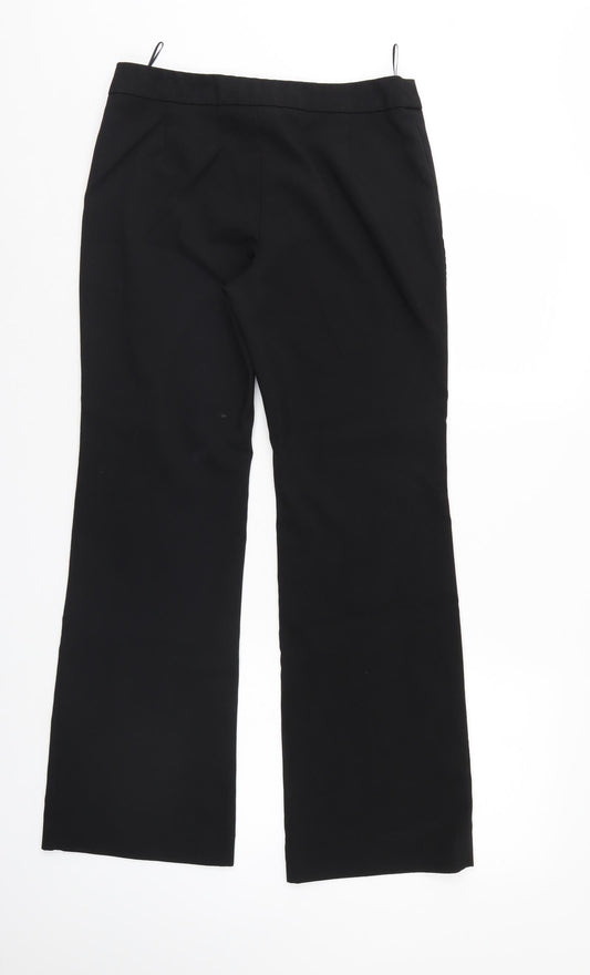 TU Womens Black Trousers Size 10 L28 in