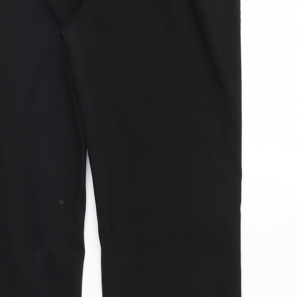 TU Womens Black Trousers Size 10 L28 in