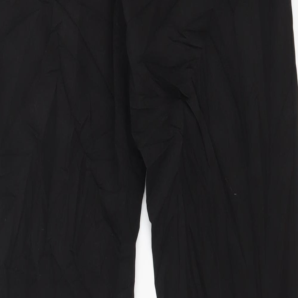 New Look Womens Black Trousers Size 10 L29 in