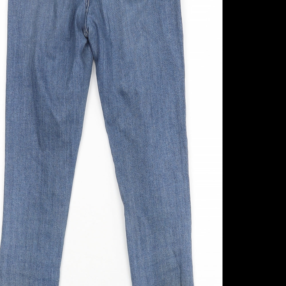 Topshop Womens Black Skinny Jeans Size 28 L25 in