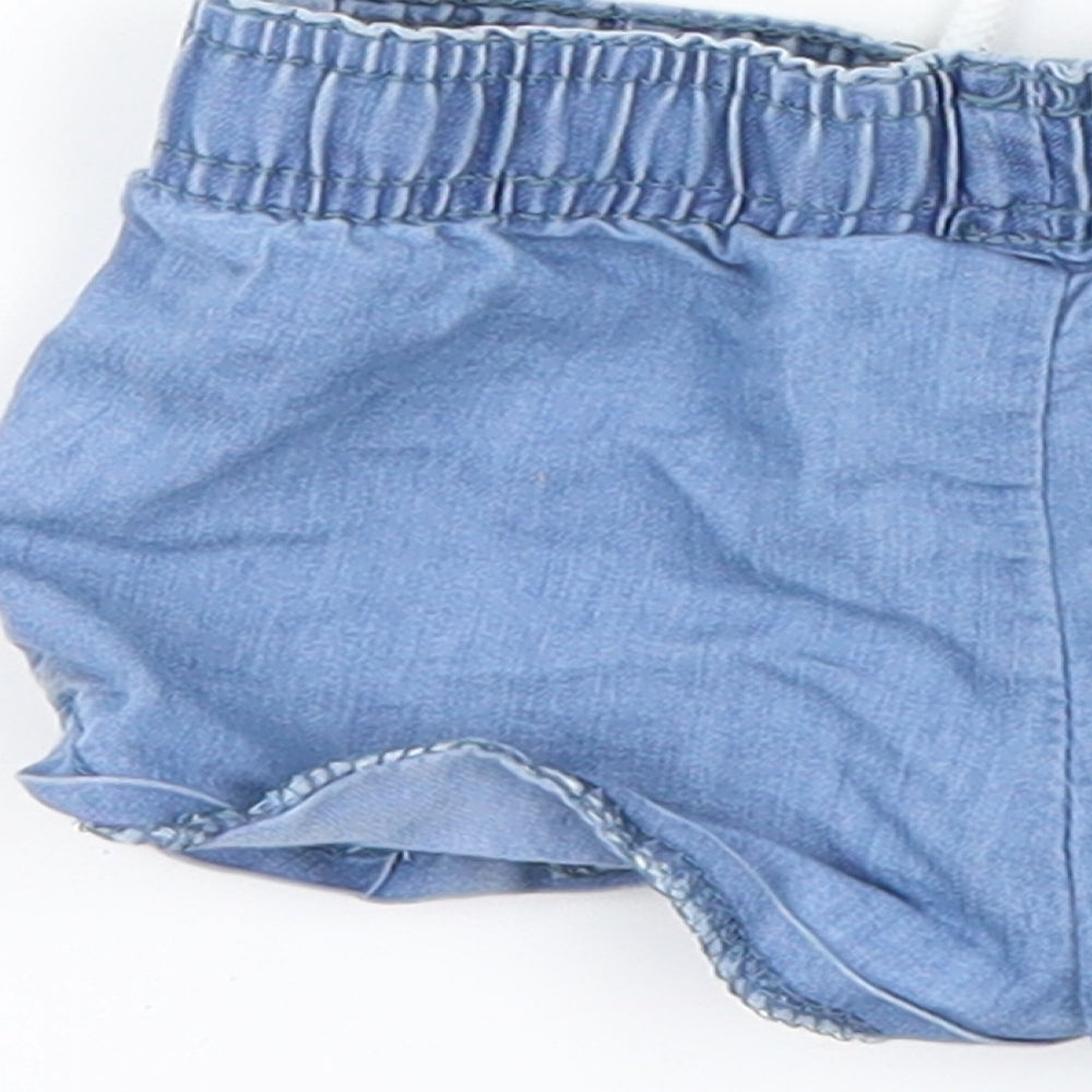 pep&co Girls Blue Shorts Outfit/Set Size 18-24 Months