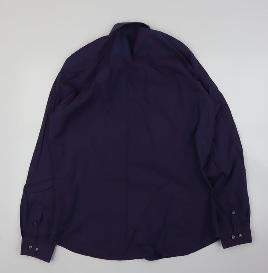 Preworn Mens Purple Polo