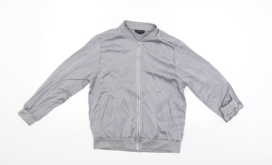 Womens UK Size 8 Topshop Grey Jacket