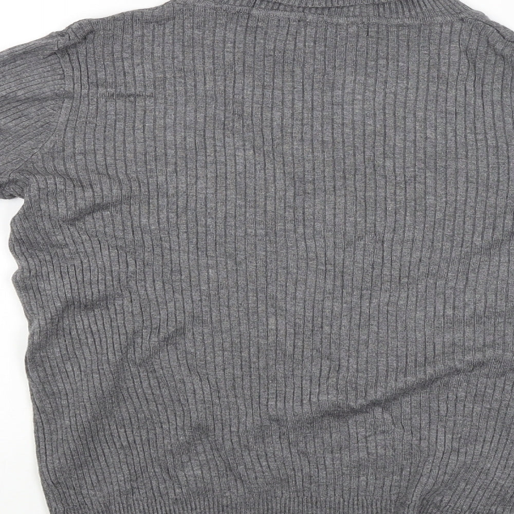 Womens UK Size 14 F&F Grey Pullover Jumper