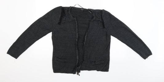 Bonita Womens Green Cardigan Jumper Size M