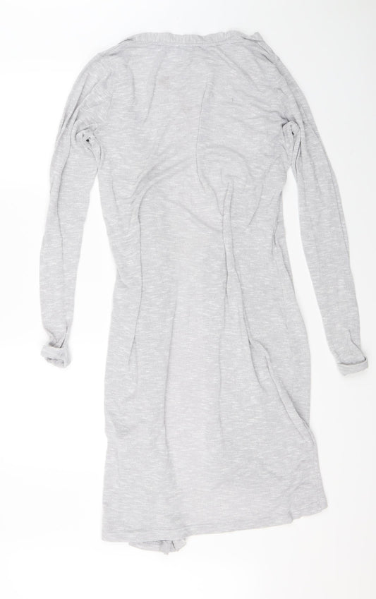 Womens UK Size 12 New Look Grey Cape Jumper