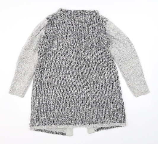 Paramour Womens Grey Knit Jacket Coatigan Size M