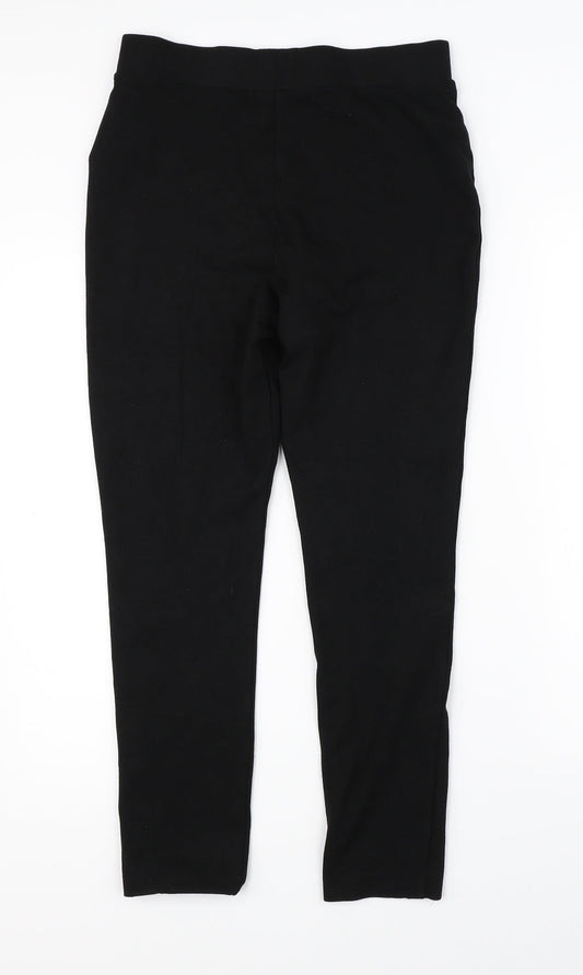 TU Womens Black Dress Pants Trousers Size 10 L25 in