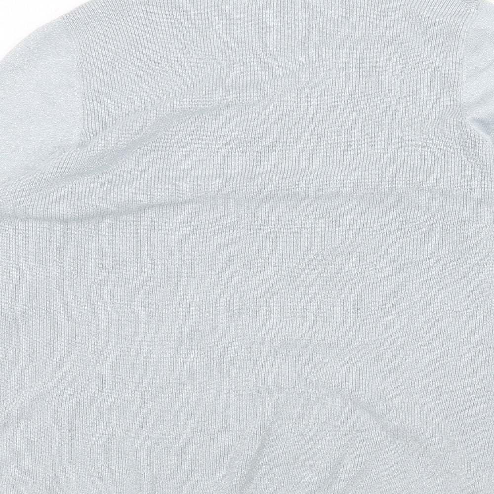 Womens UK Size 16 Marks and Spencer Blue Pullover Jumper