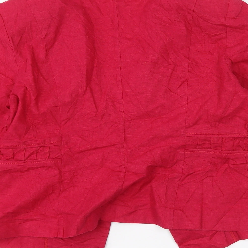 Womens UK Size 12 Marks and Spencer Pink Jacket