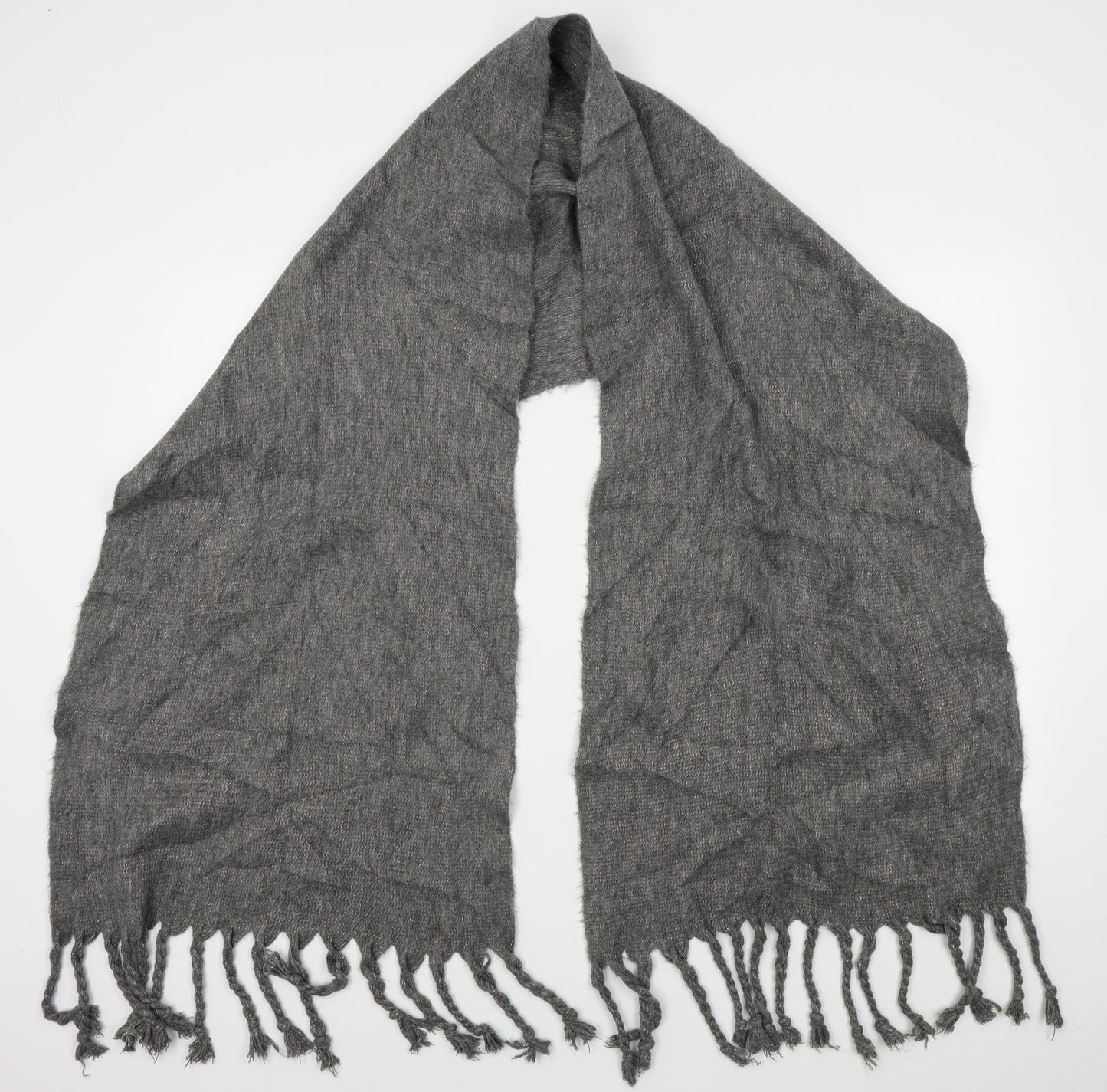 Preworn Unisex Grey Scarf