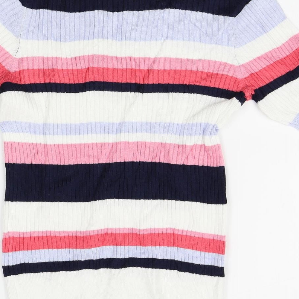 Womens UK Size 10 M&S Multicoloured Pullover Jumper