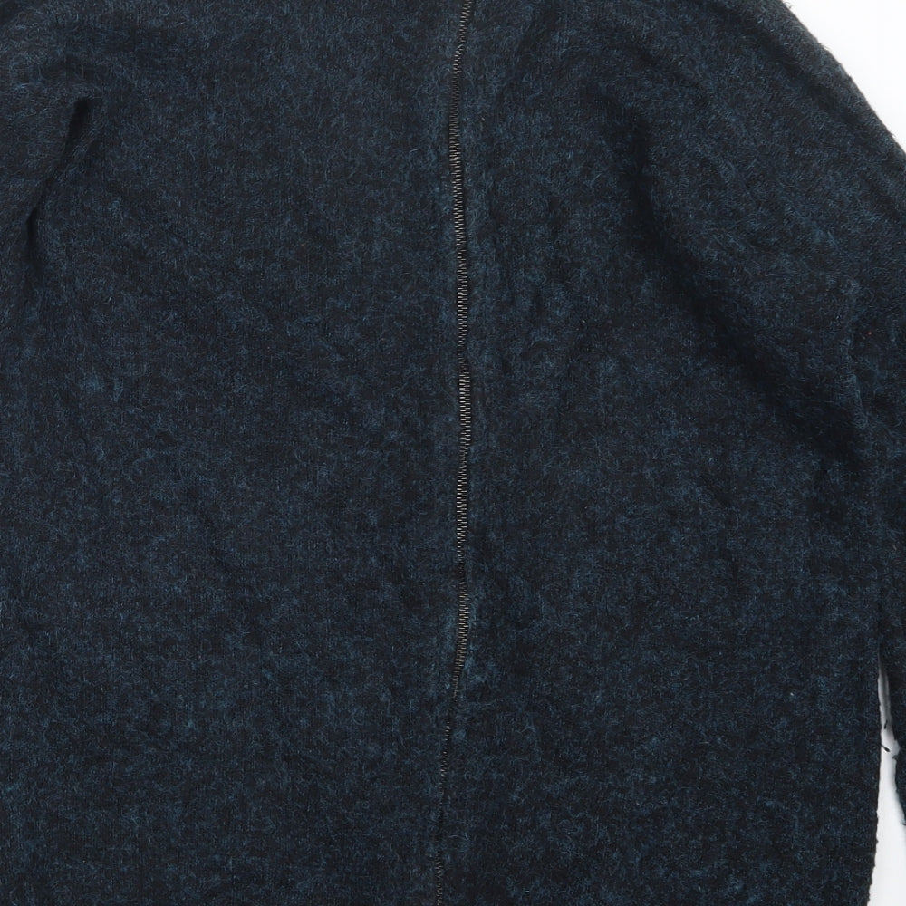 Womens UK Size 10 Topshop Blue Pullover Jumper