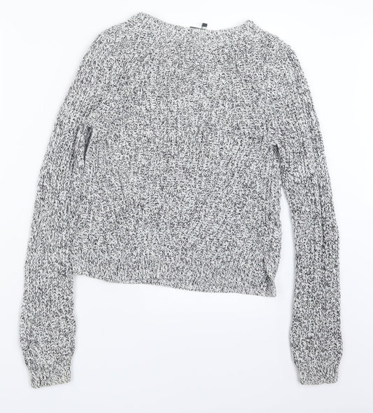 Womens UK Size M H&M Black Pullover Jumper