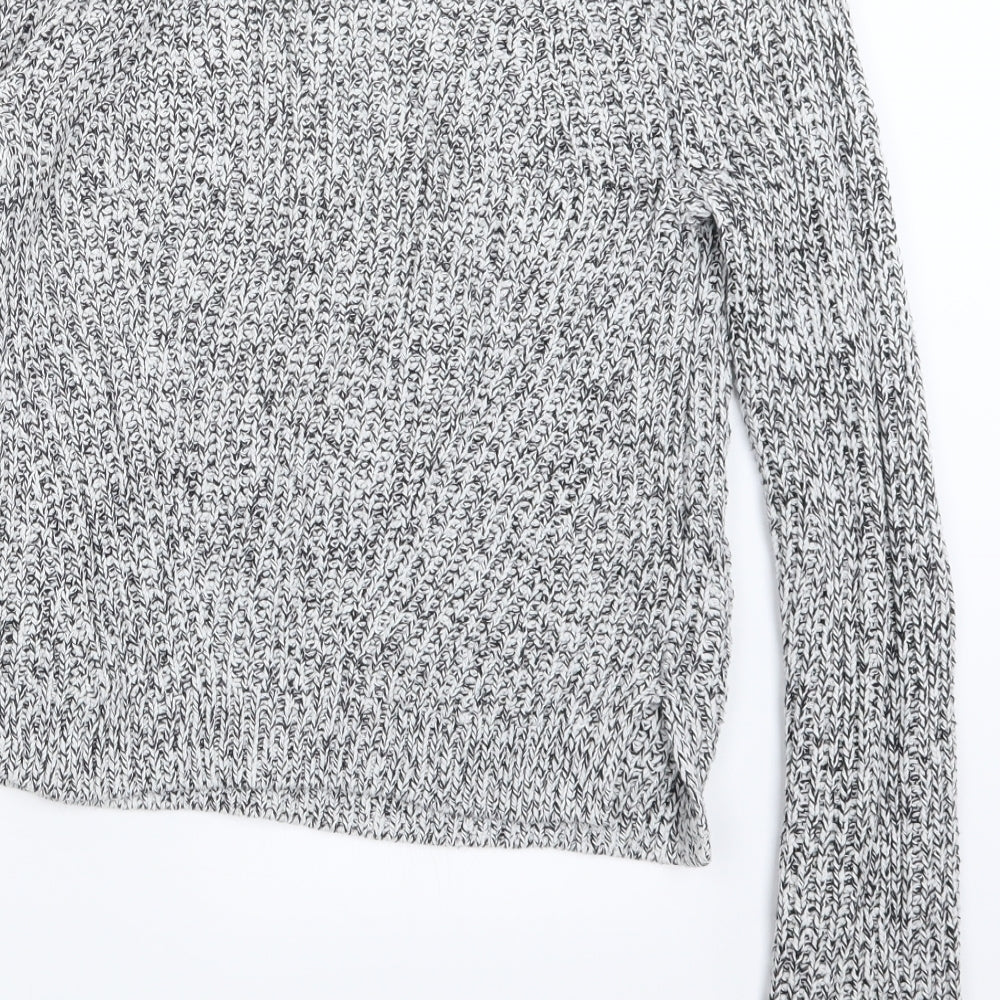 Womens UK Size M H&M Black Pullover Jumper