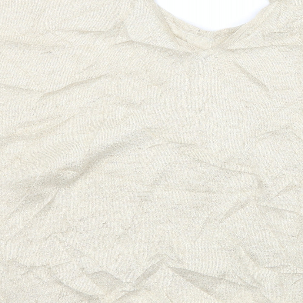 Womens UK Size 12 River Island Ivory Pullover Jumper