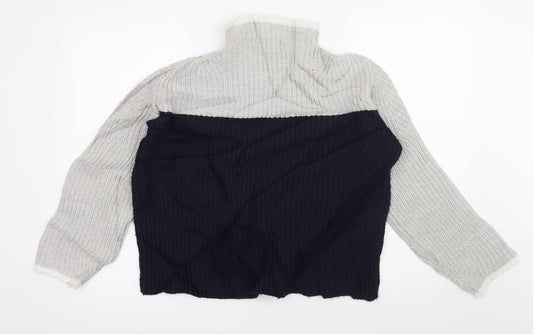 Marks and Spencer Womens Blue Knit Pullover Jumper Size M