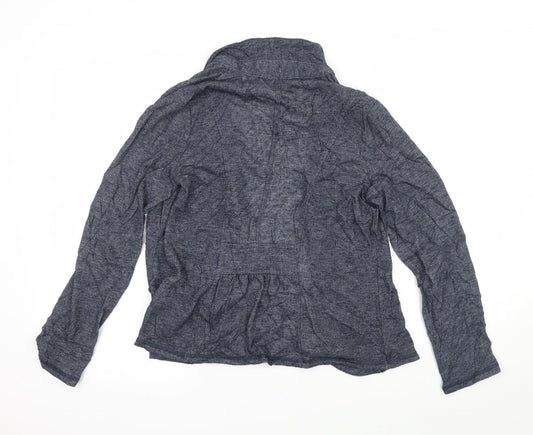 Womens UK Size 10 Marks and Spencer Blue Cardigan Jumper