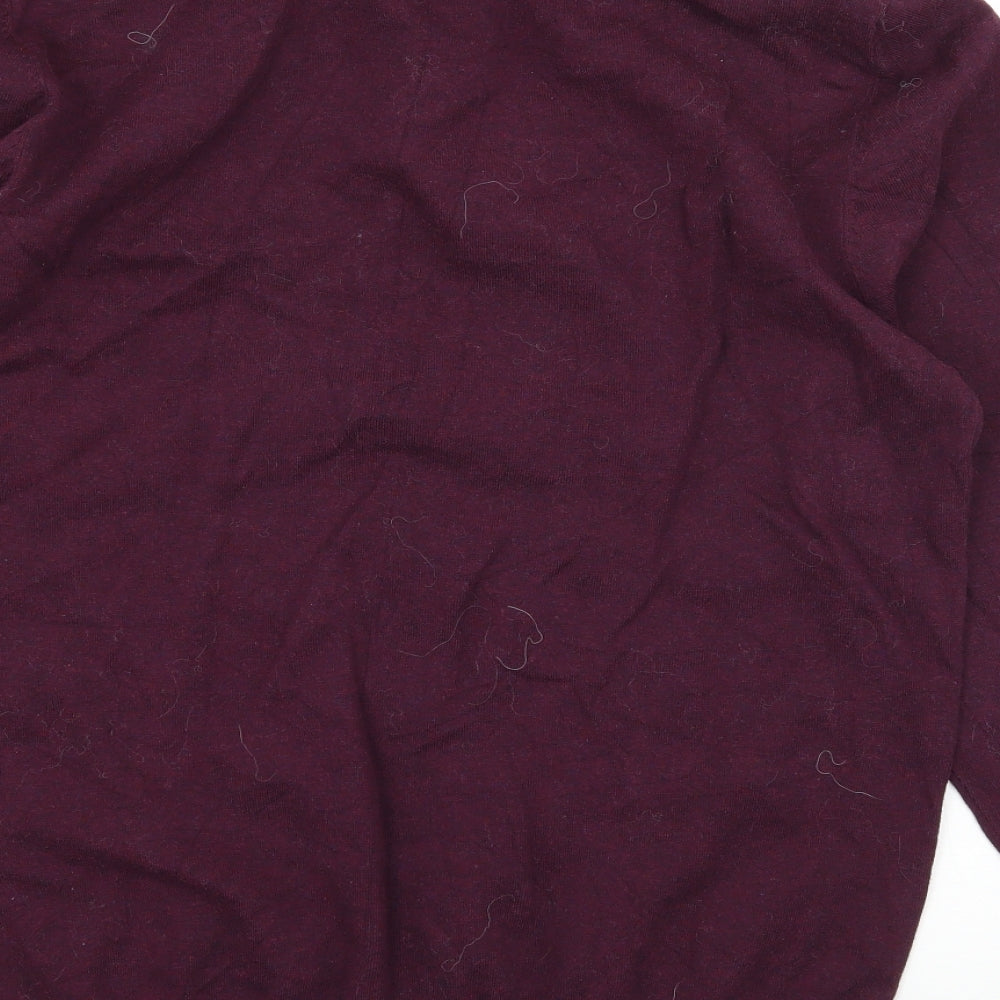 Womens UK Size L NEXT Purple Pullover Jumper