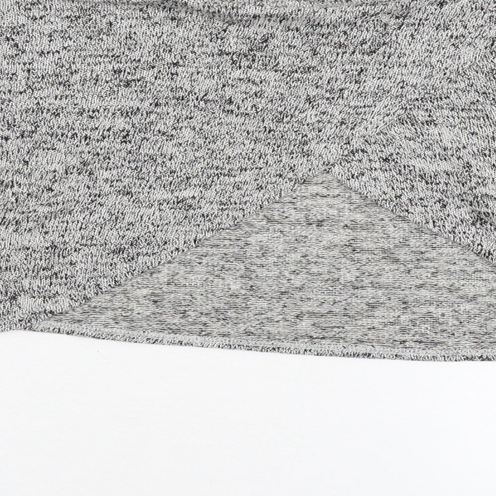 Divided by H&M Womens Grey Pullover Jumper Size XS - CROPPED