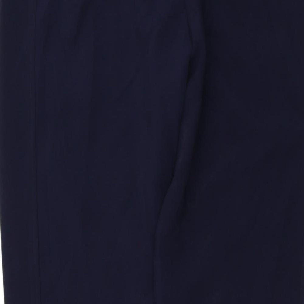 Womens UK Size 14 Louche Regular Fit Blue Trousers