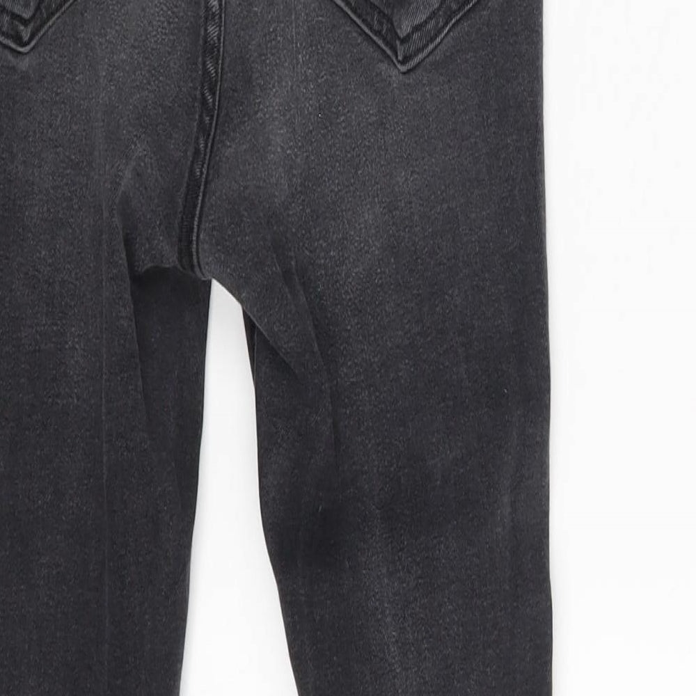 New Look Girls Grey Denim Skinny Jeans Size 11 Years
