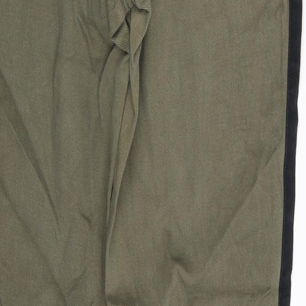 Denim Co. Womens Brown Striped Denim Skinny Jeans Size 12 L26 in