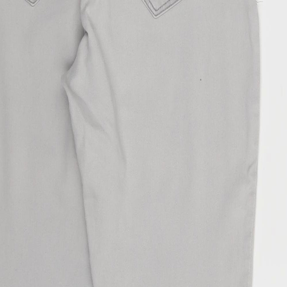 Womens UK Size One Size Preworn Jegging Grey Leggings
