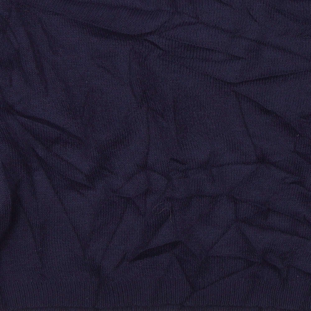 Brave Soul Womens Blue Pullover Jumper Size L