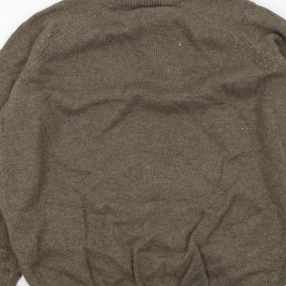 Womens UK Size M H&M Brown Pullover Jumper