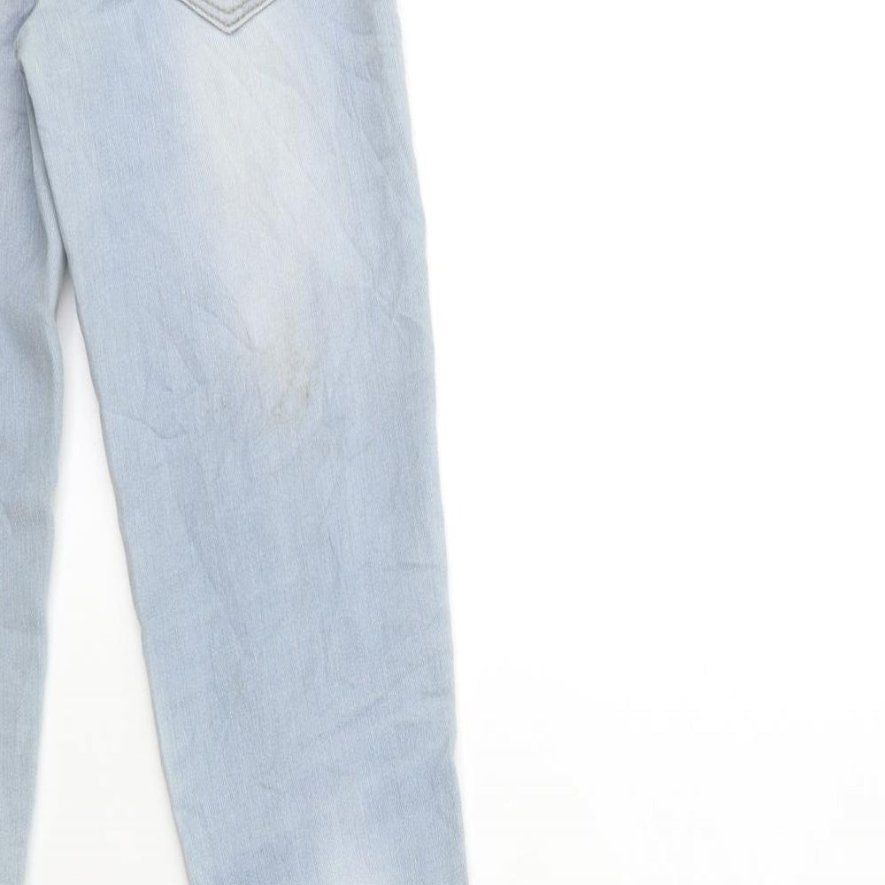 Womens UK Size 4 TALLY WEiJL Regular Fit Skinny Blue Jeans
