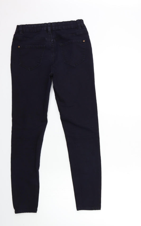 New Look Womens Blue Denim Skinny Jeans Size 8 L27 in