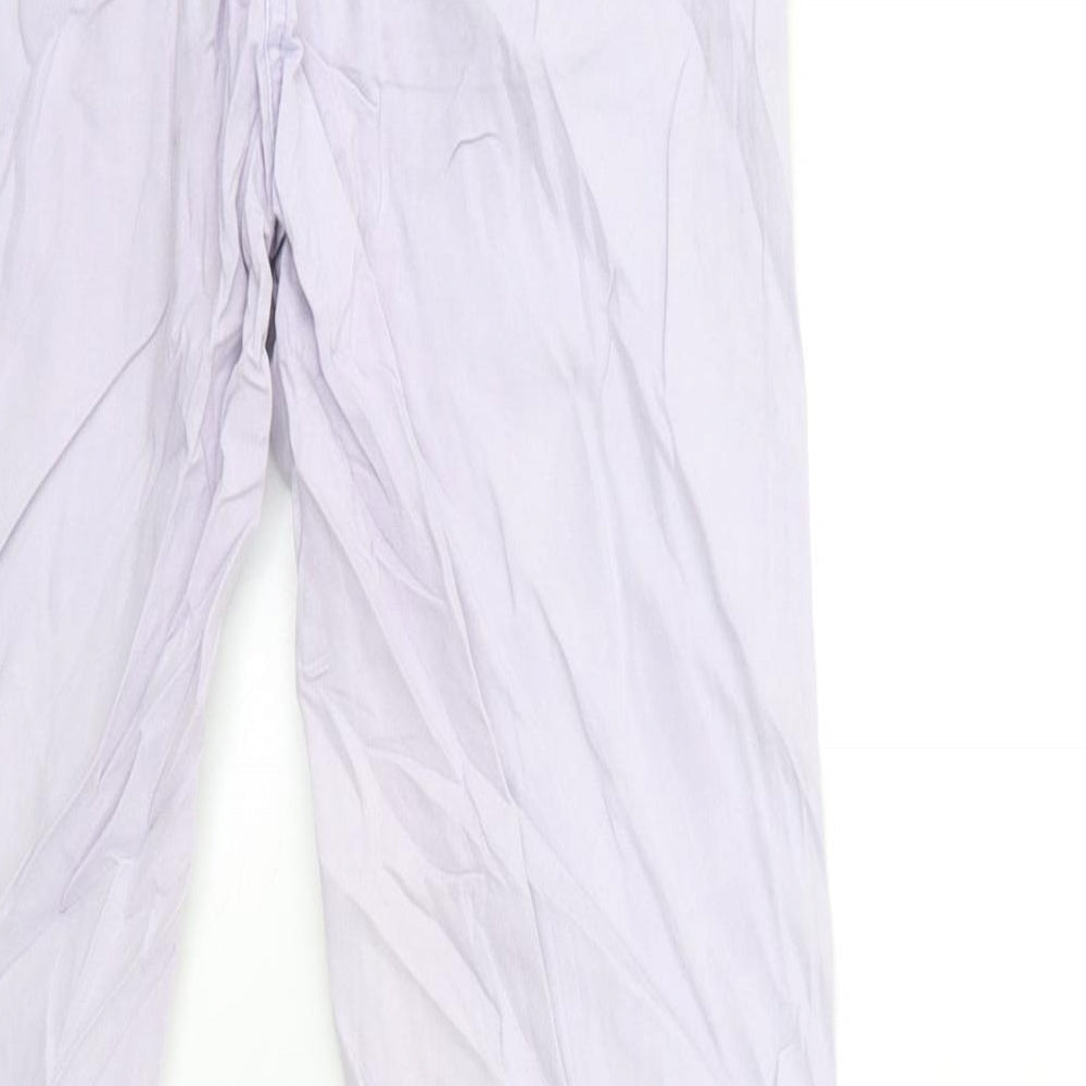 NEXT Womens Purple Denim Tapered Jeans Size 6 L29 in