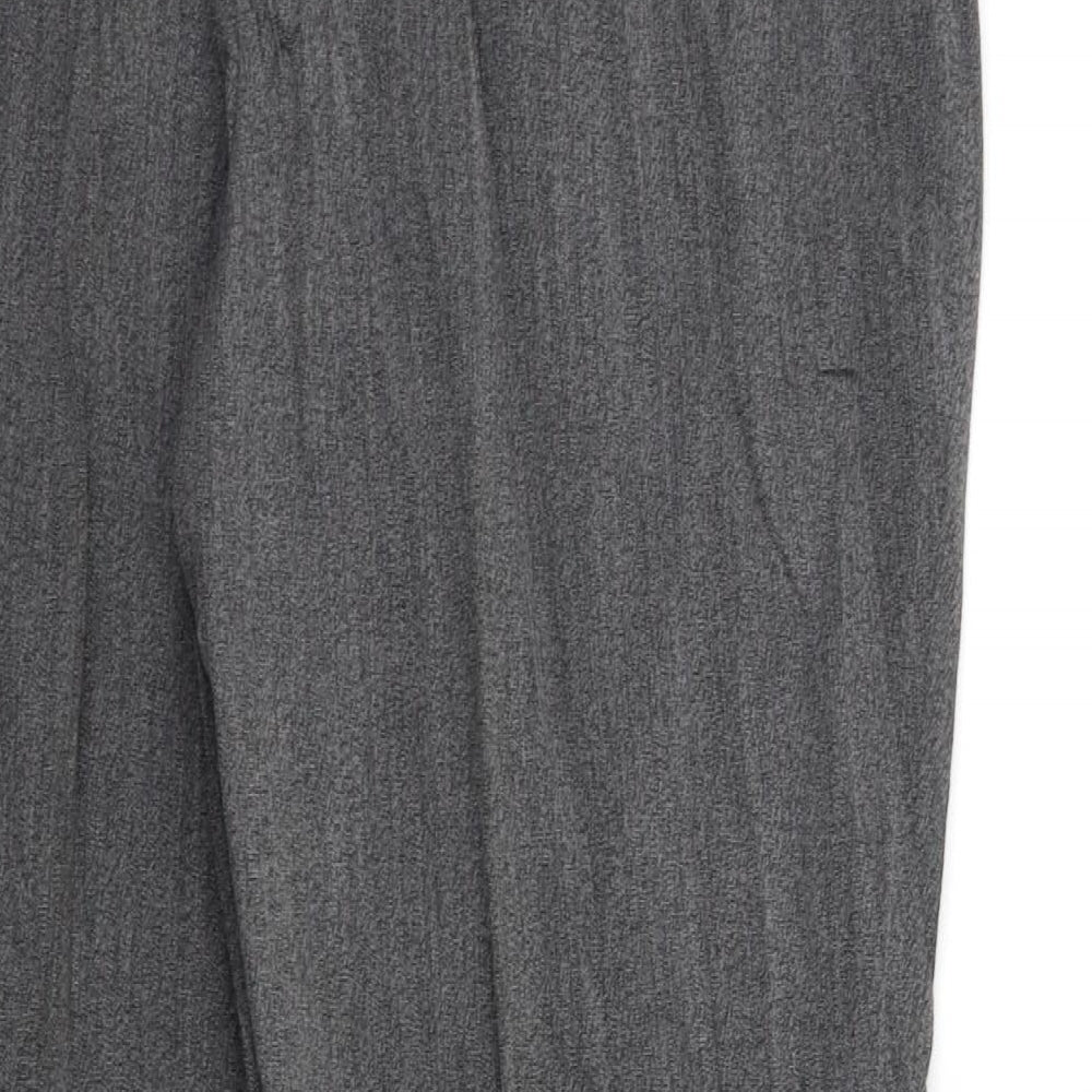 Womens UK Size 18 Marks and Spencer Regular Fit Grey Trousers