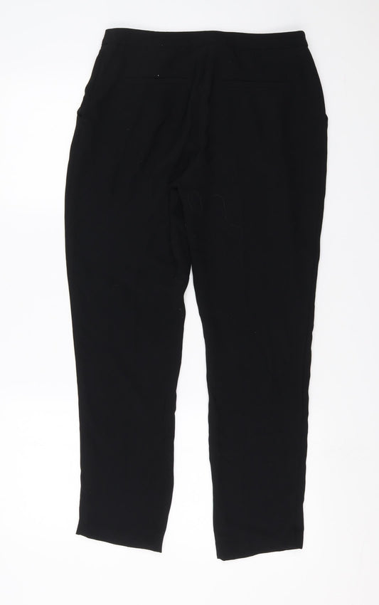 Monsoon Womens Black Trousers Size 8 L27 in