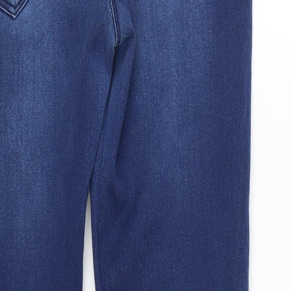 South Womens Blue Denim Skinny Jeans Size 10 L27.5 in