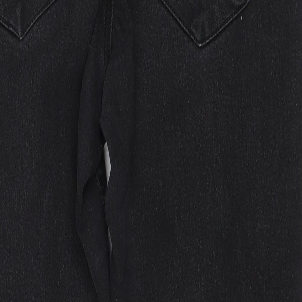 Primark Womens Black Denim Skinny Jeans Size 12 L24 in