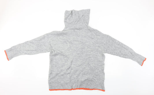 Womens UK Size 12 M&Co Grey Pullover Jumper