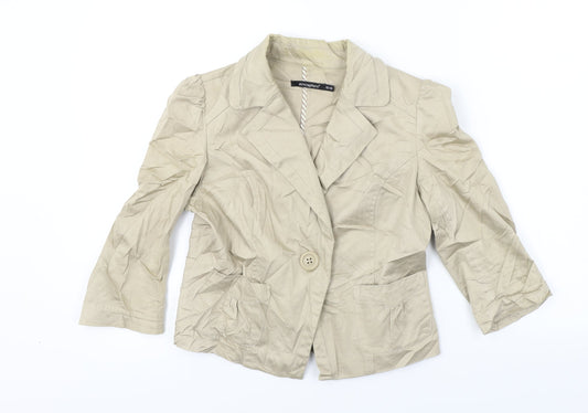 Womens UK Size 10 Atmosphere Beige Jacket