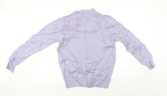 Damart Womens Purple Jacket Coat Size 10