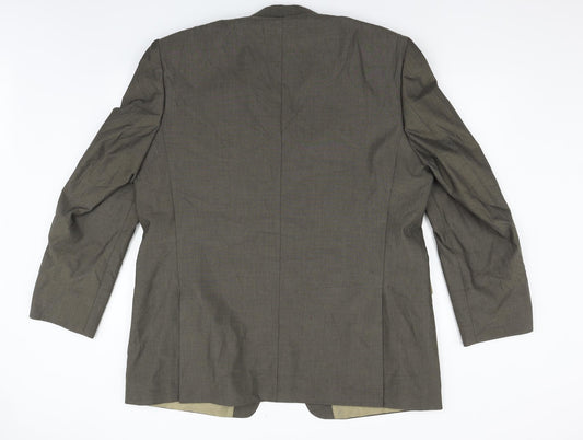 TU Mens Grey Jacket Suit Size M