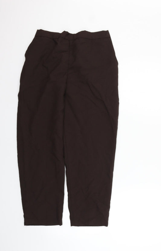 Womens UK Size 16 emma Regular Fit Brown Trousers
