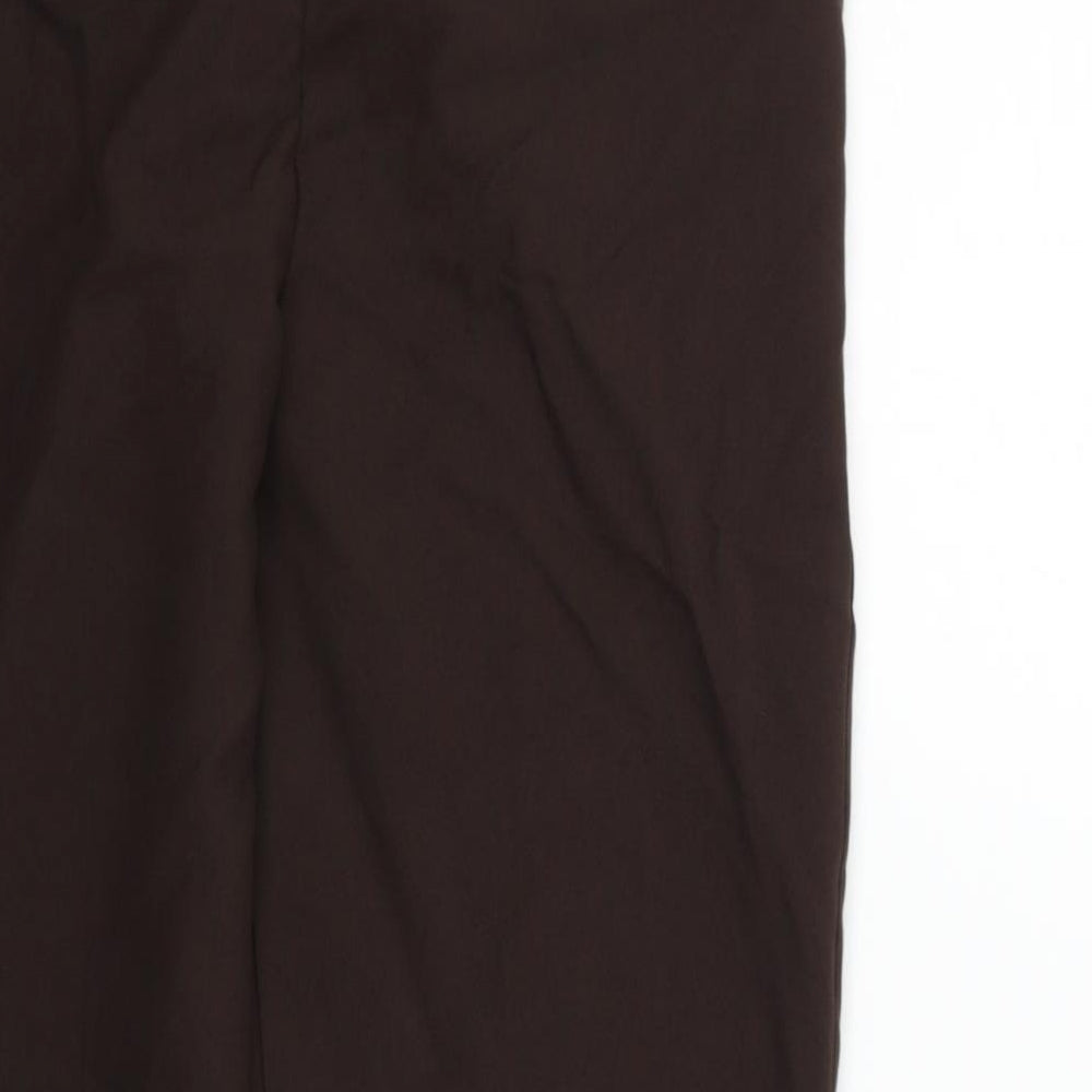 Womens UK Size 16 emma Regular Fit Brown Trousers