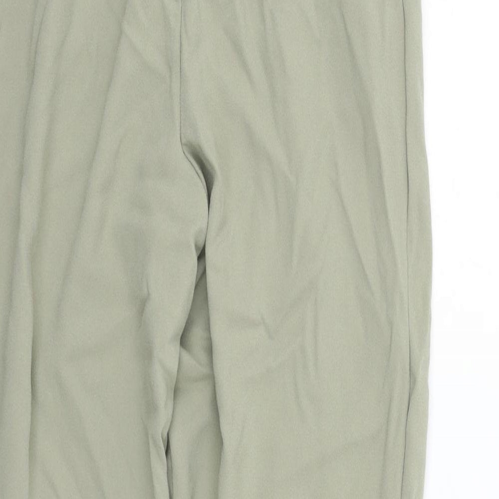 Womens UK Size 8 Marks and Spencer Regular Fit Green Trousers