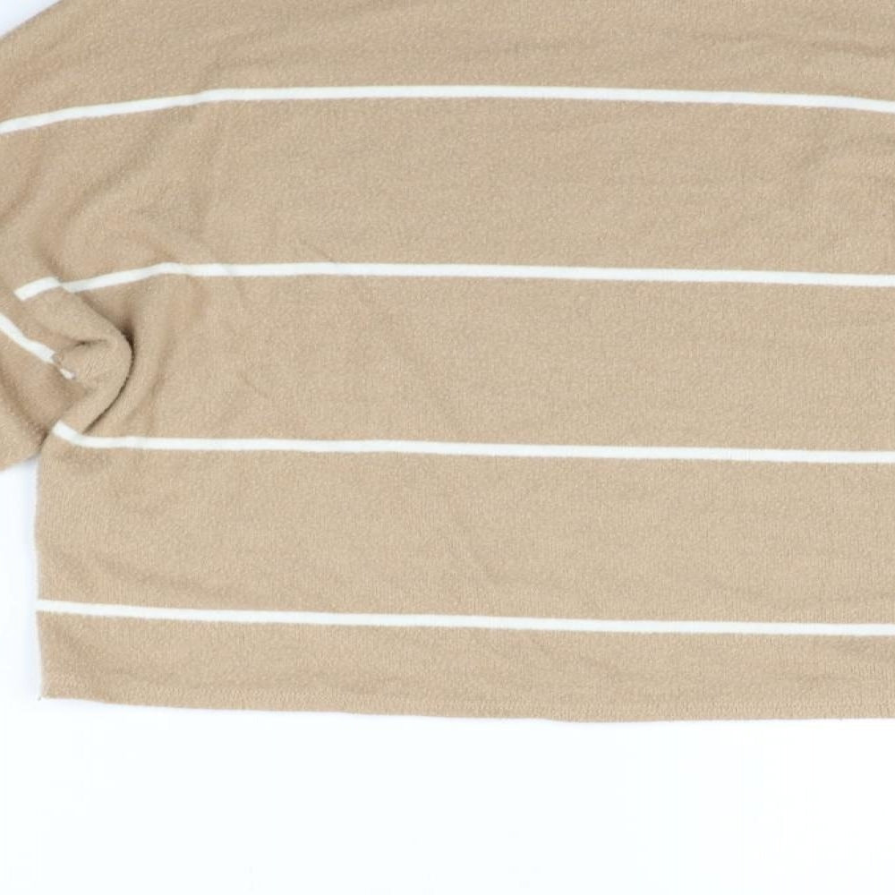 Womens UK Size S New Look Beige Pullover Jumper