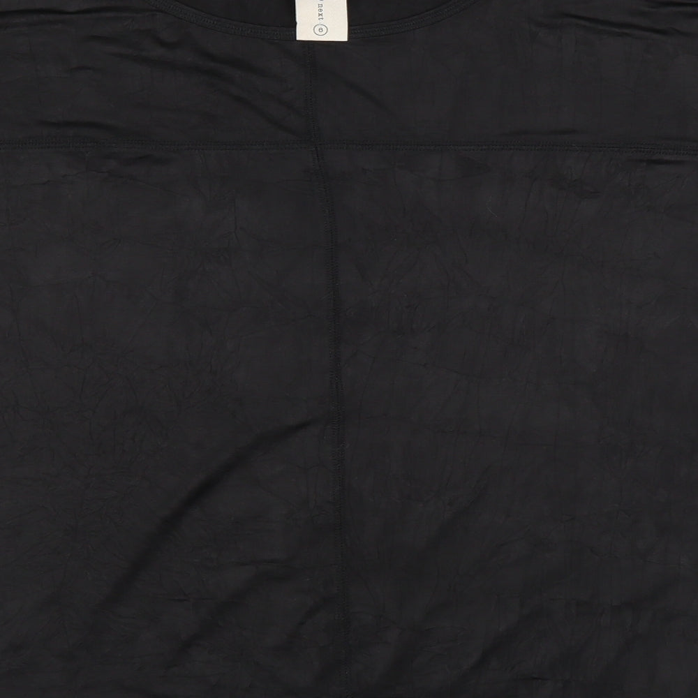 NEXT Womens Black Basic Blouse Size 6